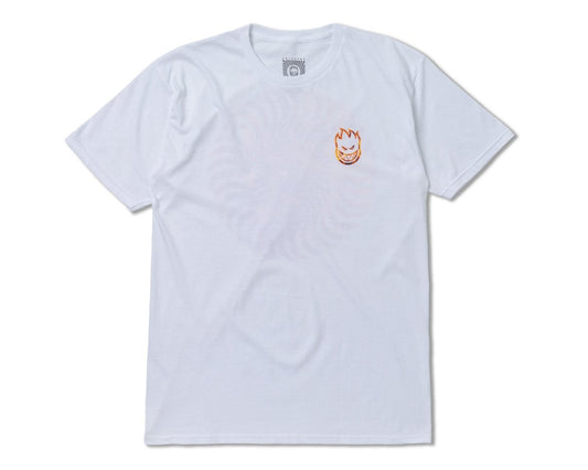 SF Flamed Fill Swirl T-Shirt White -