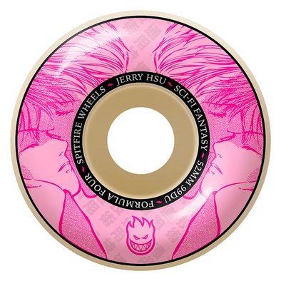 SF x Sc-Fi Fantasy Hsu Classics 99a 52mm (Pink/Natural) - Skateboard - Wheels