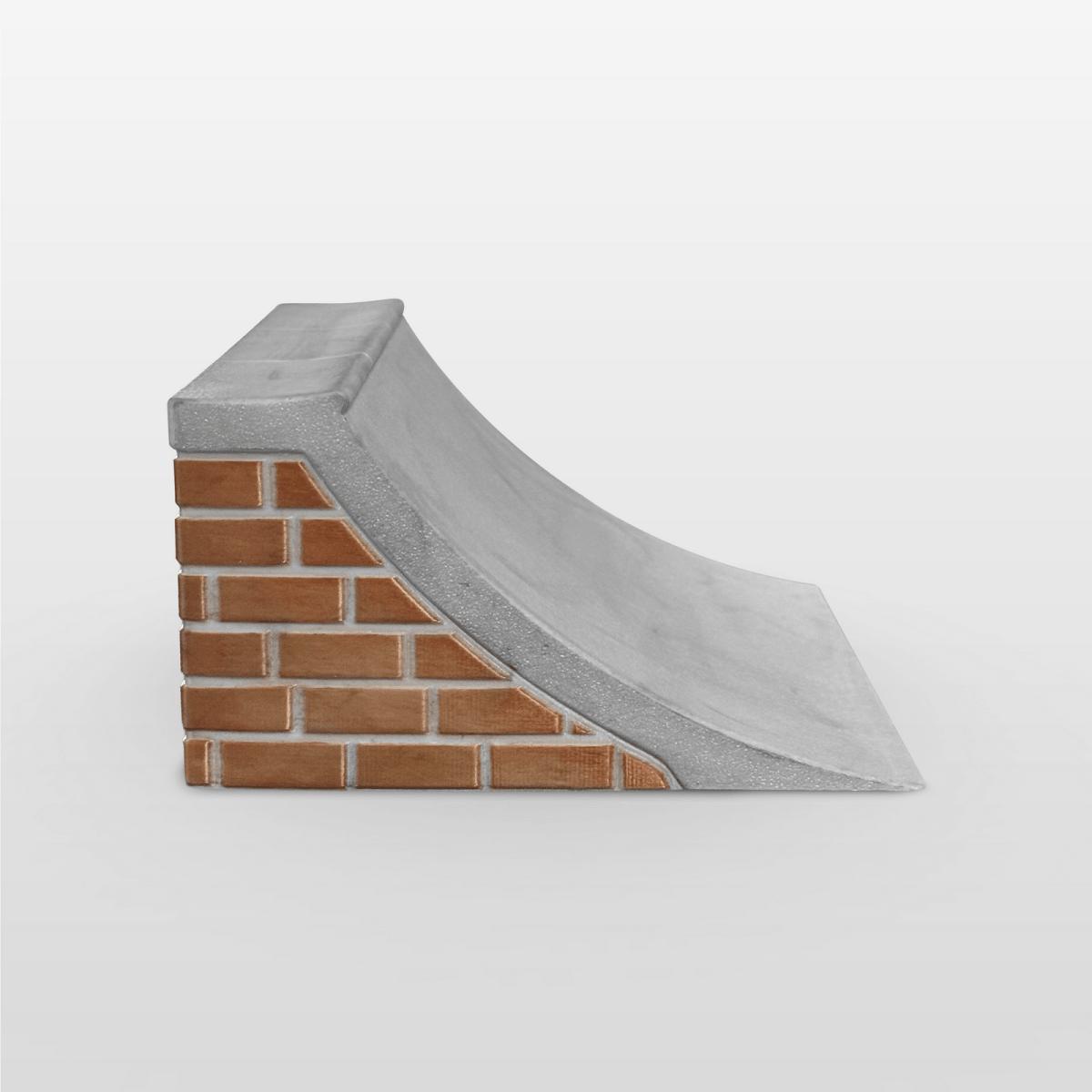 Silent Quarter Pipe Fingerboard Obstacle - Fingerboard - FB Ramps