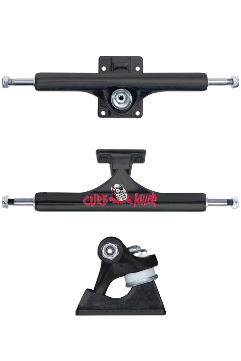 Slappy ST1 10.0 Black Hollow Inverted KP Curb Killer II - Skateboard - Trucks