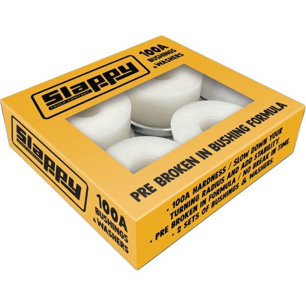 Slappy Standard Bushings 100a (White) - Skateboard - Bushings