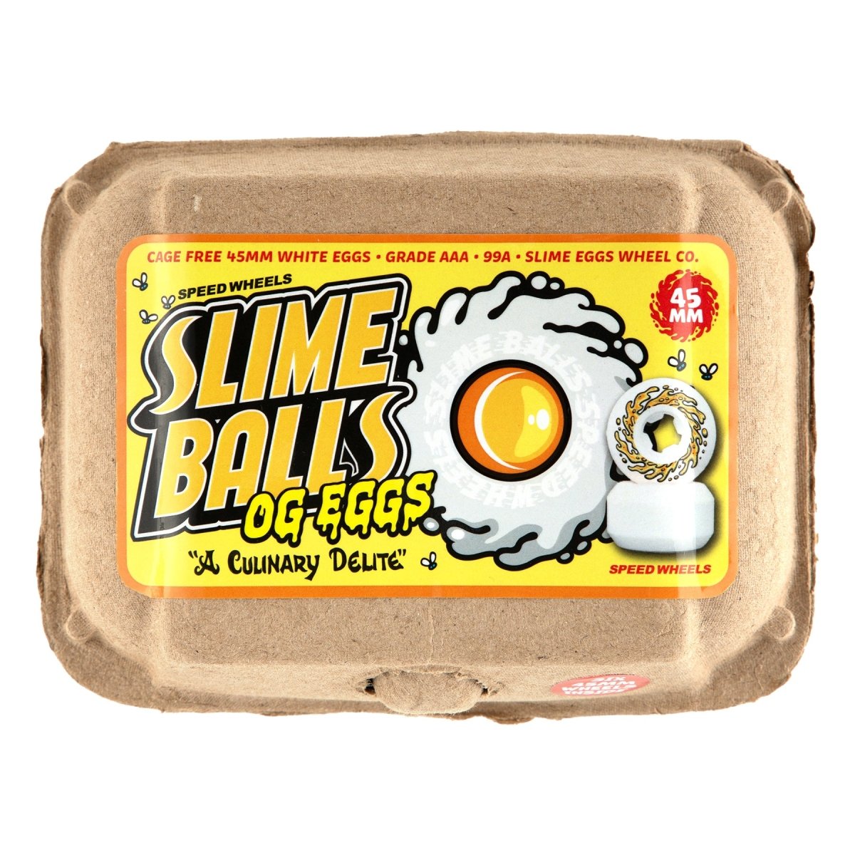Slime Balls 45mm OG Eggs Half Dozen Mini Chubbies - Skateboard - Wheels