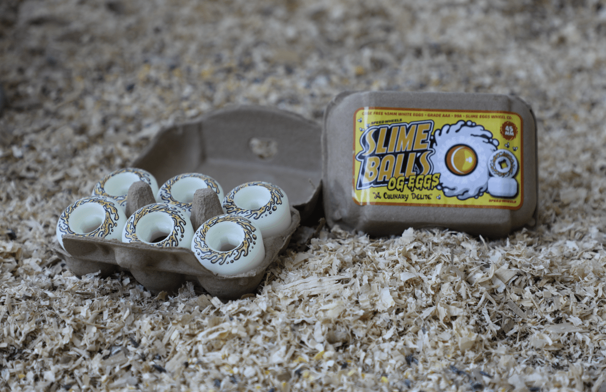 Slime Balls 45mm OG Eggs Half Dozen Mini Chubbies - Skateboard - Wheels