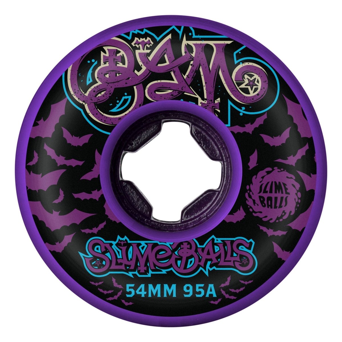 Slime Balls 54mm 95a Bam Margera Hardline Guest Skateboard Wheels - Skateboard - Wheels