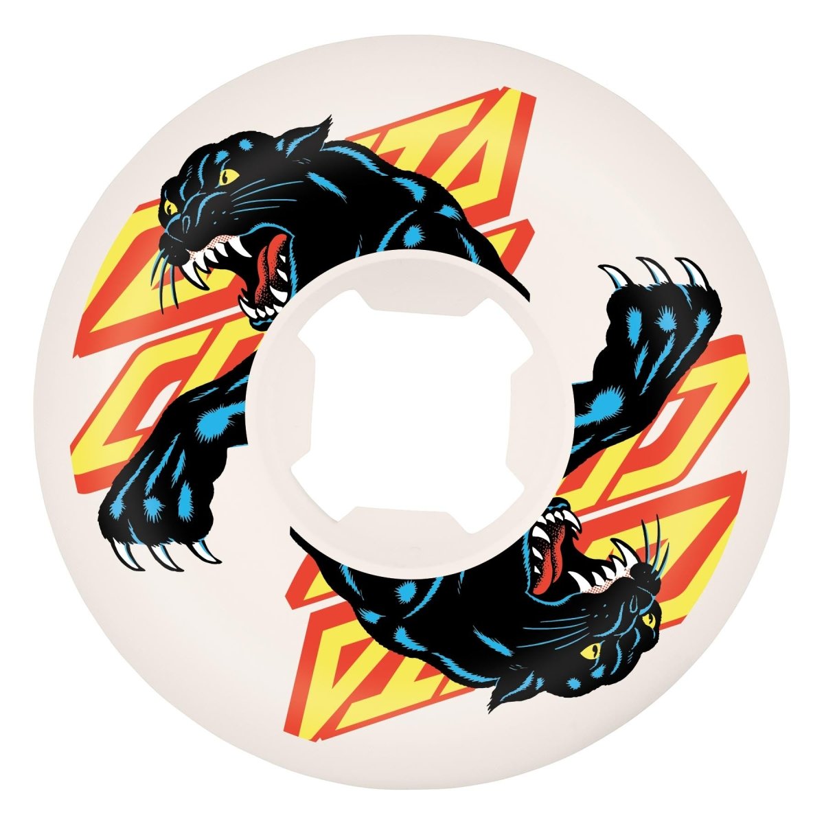 Slime Balls 54mm Natas Reissue White Hardline 95a - Skateboard - Wheels