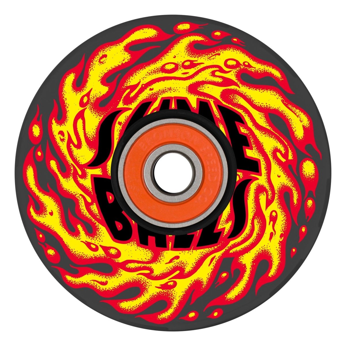 Slime Balls 66mm SB Flame 78a Light Ups Skateboard Wheels - Skateboard - Wheels