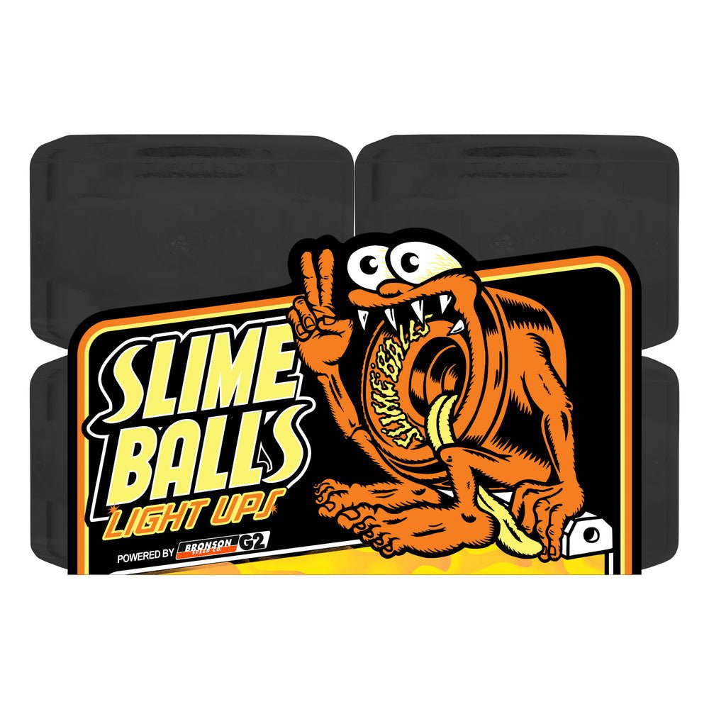 Slime Balls 66mm SB Flame 78a Light Ups Skateboard Wheels - Skateboard - Wheels
