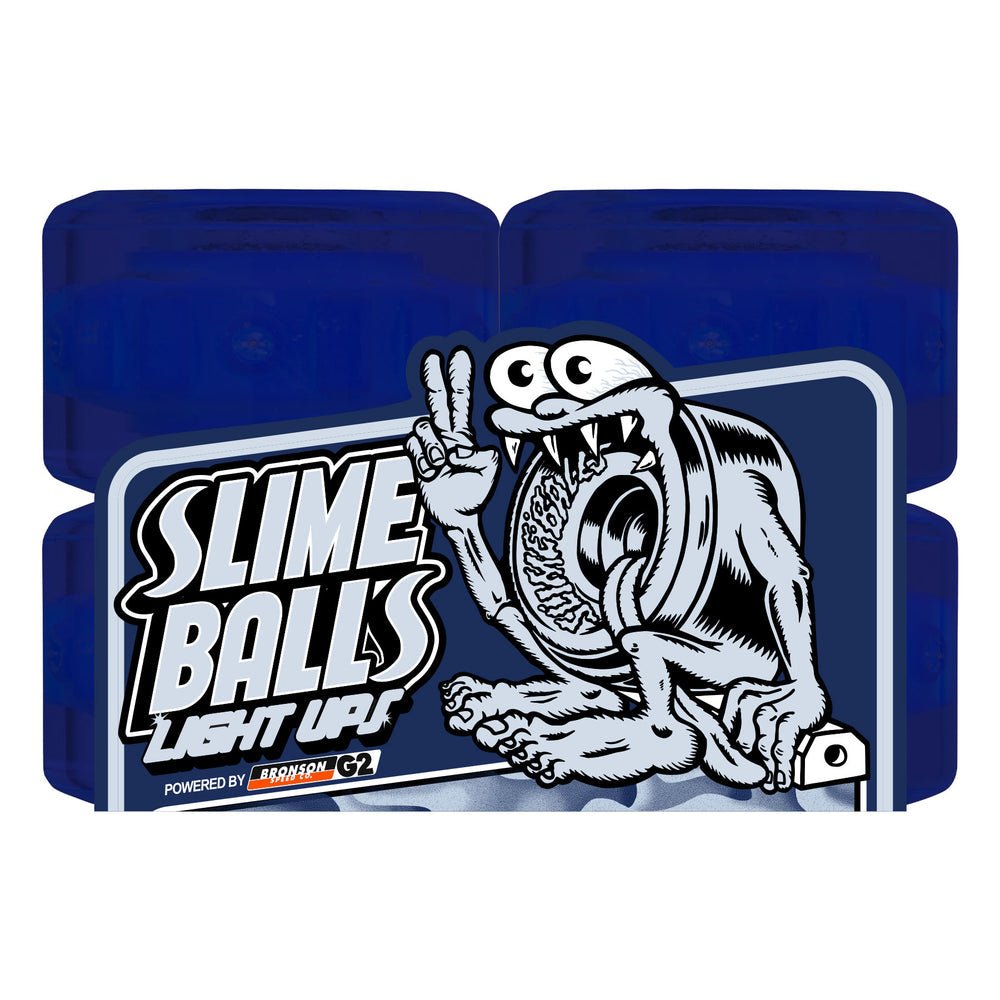 Slime Balls 66mm SB Ice 78a Light Ups Skateboard Wheels - Skateboard - Wheels