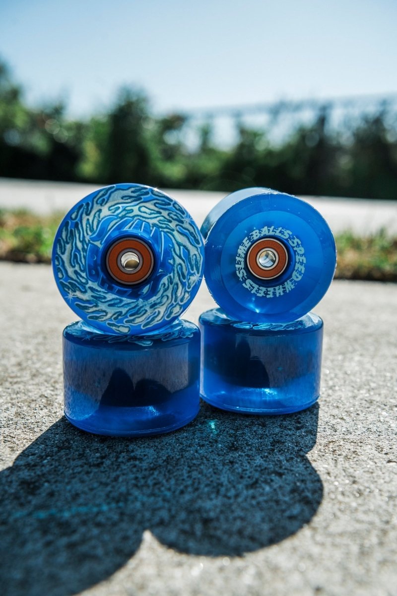 Slime Balls 66mm SB Ice 78a Light Ups Skateboard Wheels - Skateboard - Wheels
