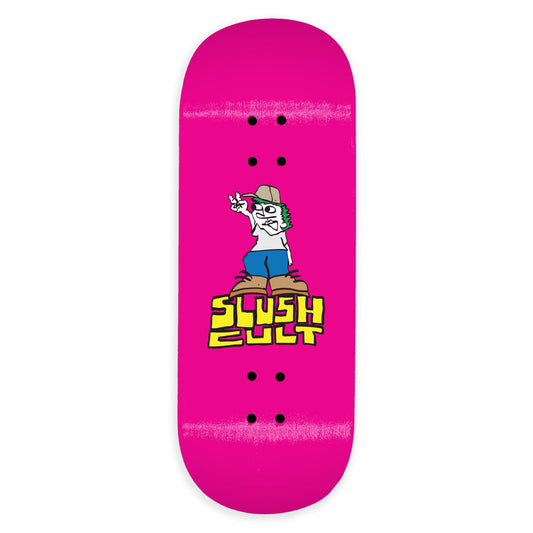 Slushcult Deuces 34mm Street Shape Fingerboard Deck - Fingerboard - FB Decks