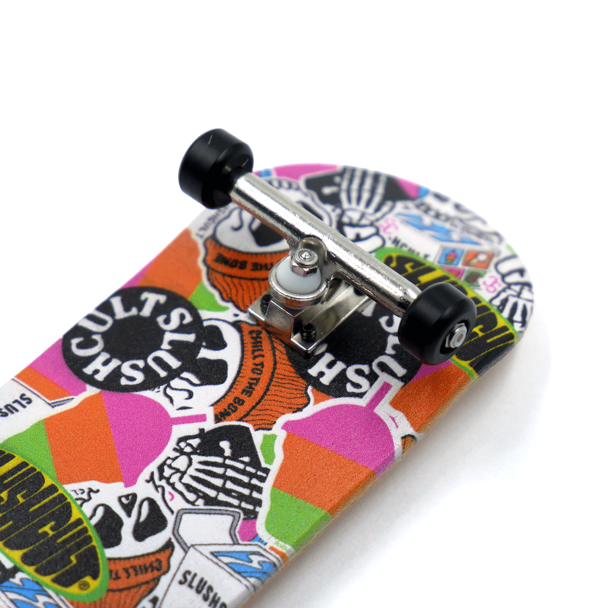 Slushcult Grom All Over Print Fingerboard Complete (Spring '26) - Fingerboard - FB Complete