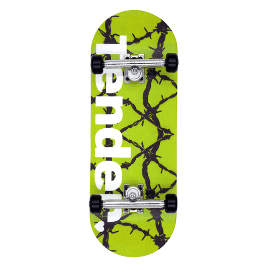 Slushcult Grom Barbed Green Fingerboard Complete (Spring '26) - Fingerboard - FB Complete