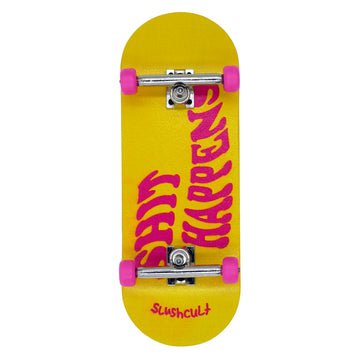 Slushcult Grom Kickflip Shit Happens - Fingerboard - FB Complete