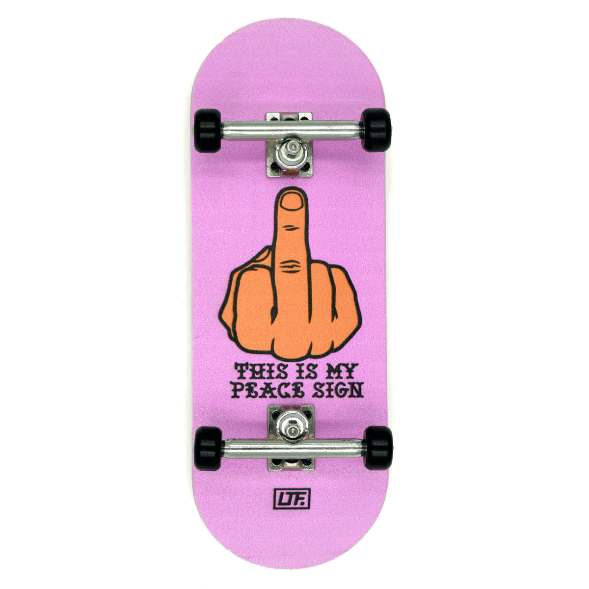 Slushcult Grom LTF My Peace Sign Fingerboard Complete - Fingerboard - FB Complete