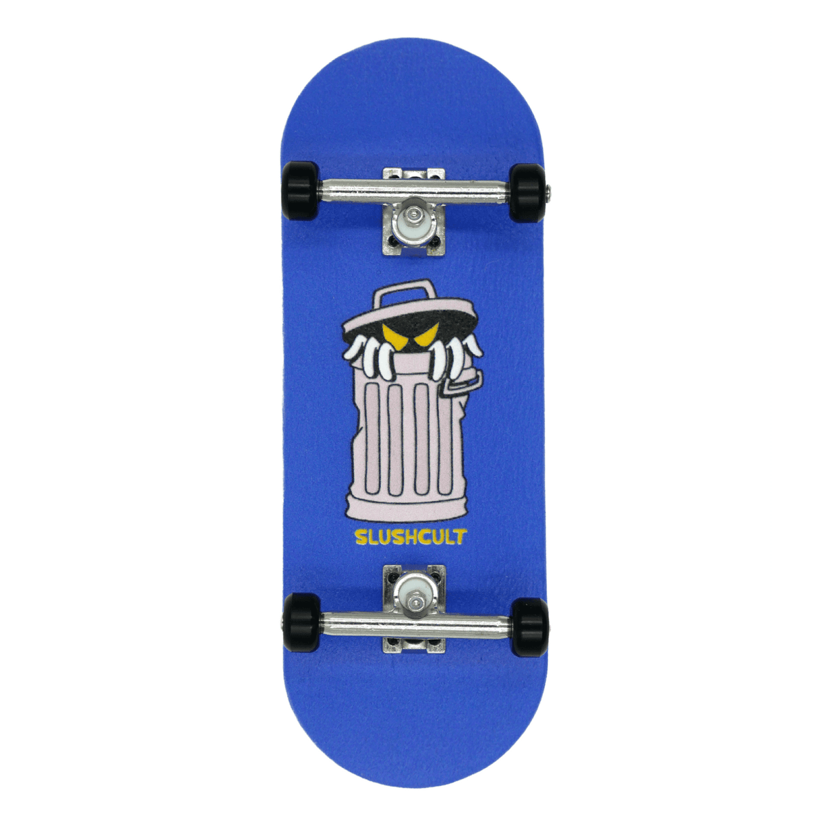 Slushcult Grom Trash Blue 34mm Fingerboard Complete - Fingerboard - FB Complete