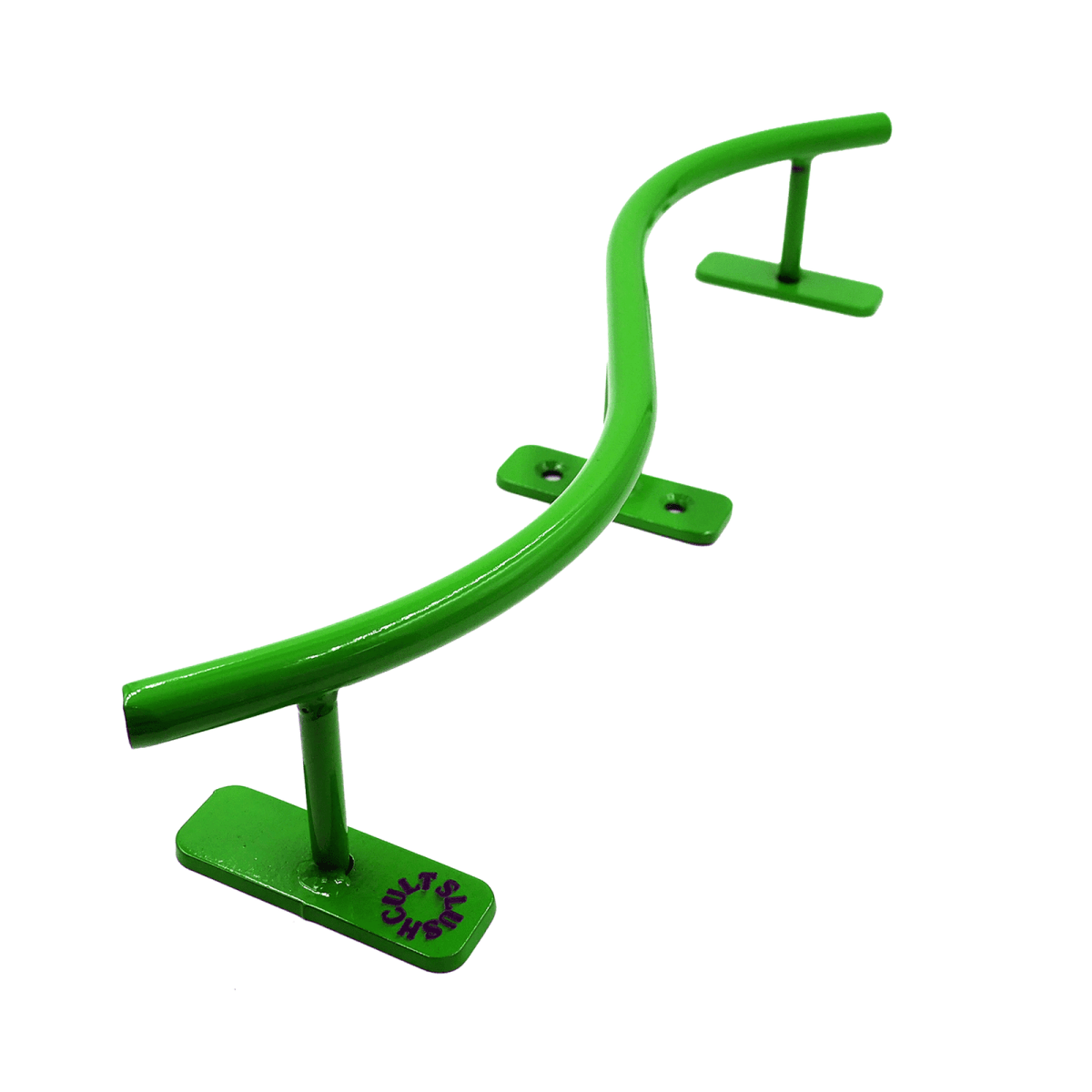 Slushcult "S" Rail (Lime Green) - Fingerboard - FB Ramps