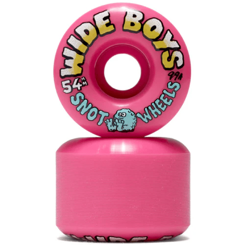 Snot 54mm Wide Boys 99a Pink Skateboard Wheels - Skateboard - Wheels