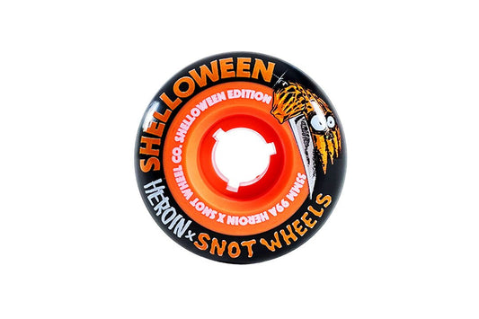 Snot 55mm 99a Boogerthane Shelloween (Black/Orange) - Skateboard - Wheels