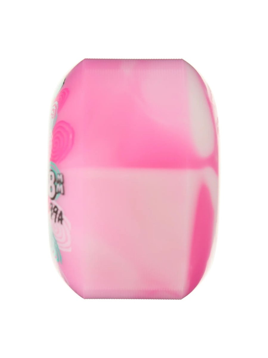 Snot 58mm Nolan Houghton 99a Spiral Wide Boys Pink Swirl Skateboard Wheels - Skateboard - Wheels