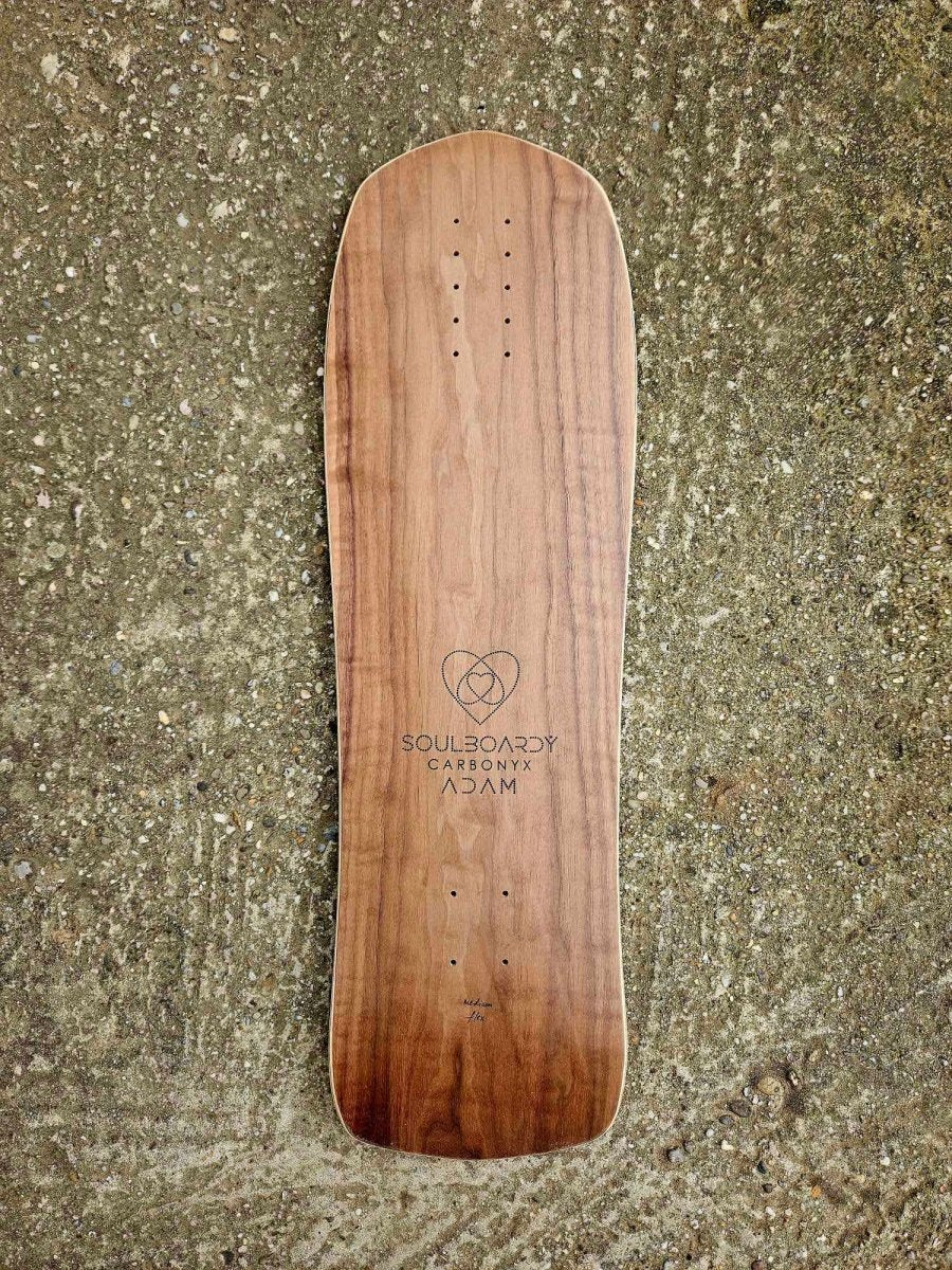 Soulboardiy Adam 34 Walnut CarbonyX Surfskate Deck - Skateboard - Decks