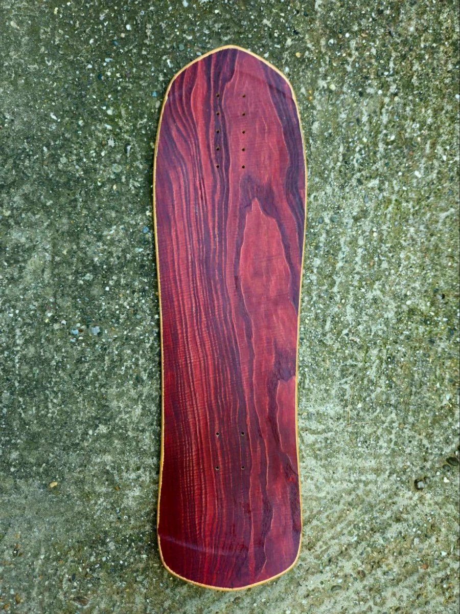 Soulboardiy BambuX Adam 33" Deck (Burgundy Red) - Skateboard - Decks