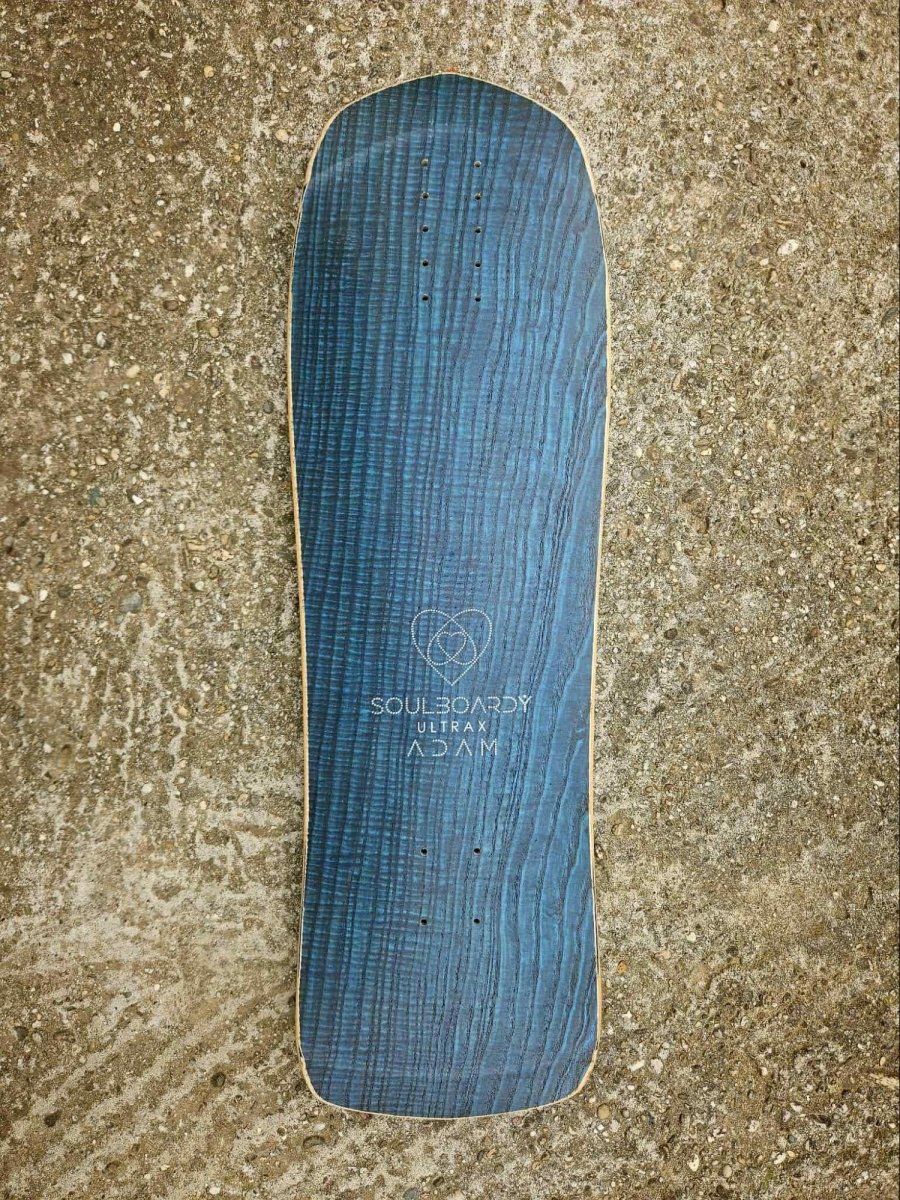 Soulboardiy UltraX Adam 34" Deck (Deep Blue Ocean Ash 138) - Skateboard - Decks