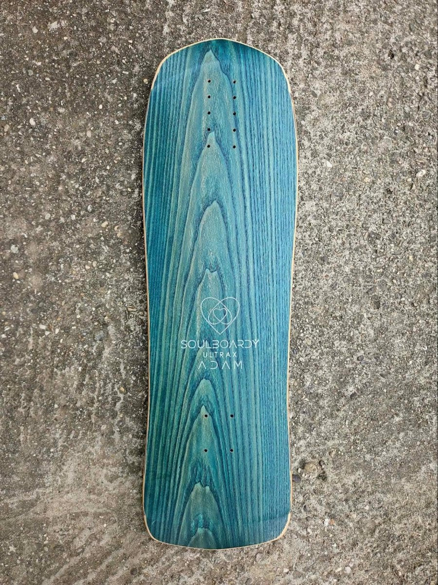 Soulboardiy UltraX Adam 34 Forest Teal Surfskate Deck - Skateboard - Decks