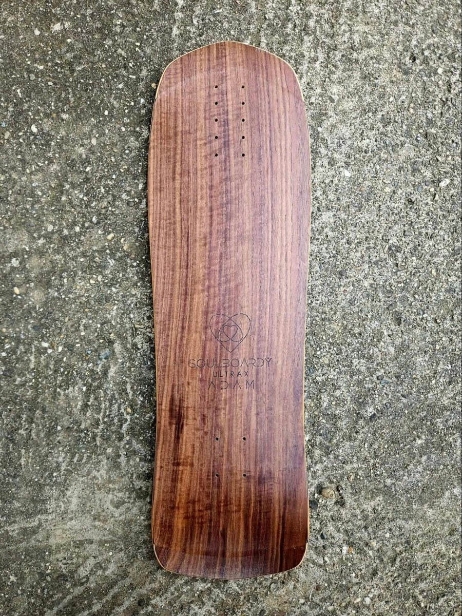 Soulboardiy UltraX Adam 34 Walnut Surfskate Deck - Skateboard - Decks