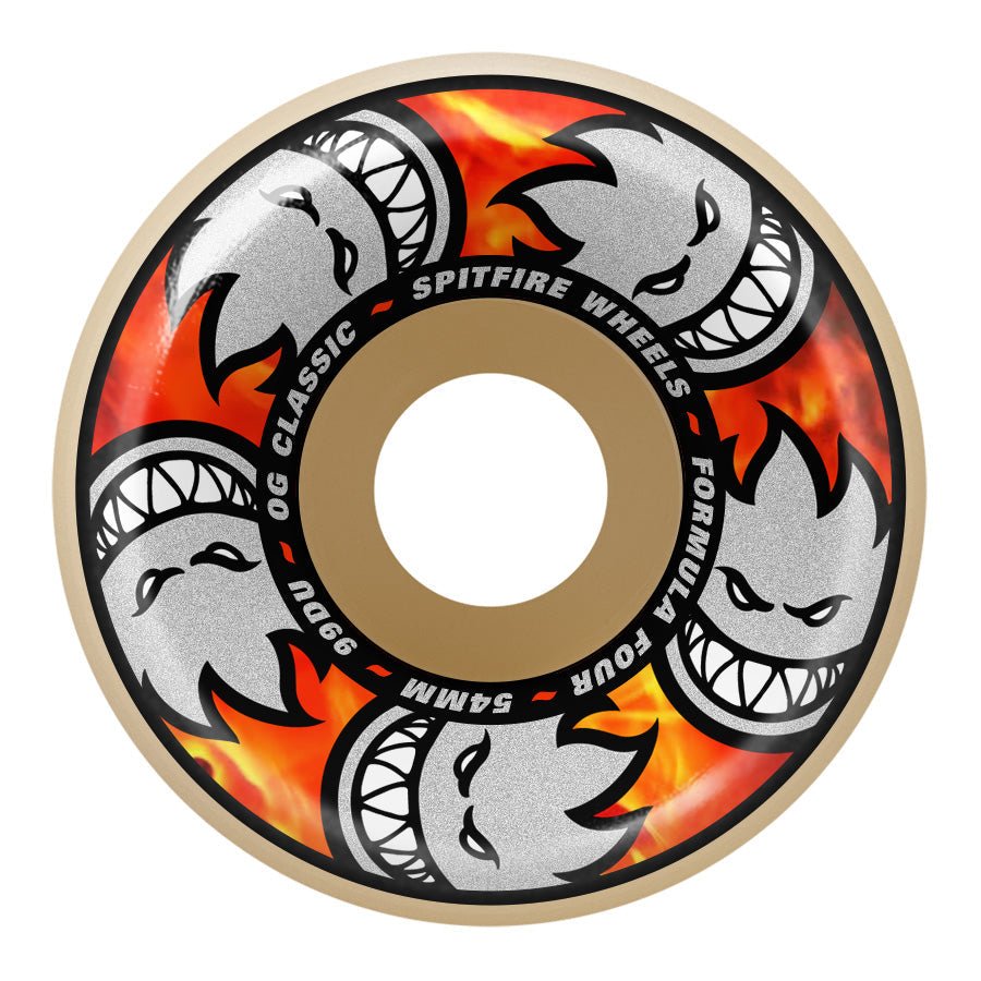 Spitfire F4 99a 54mm Team Multiball OG Classic Natural - Skateboard - Wheels