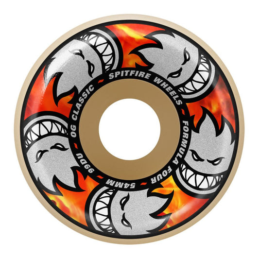 Spitfire F4 99a 54mm Team Multiball OG Classic Natural - Skateboard - Wheels
