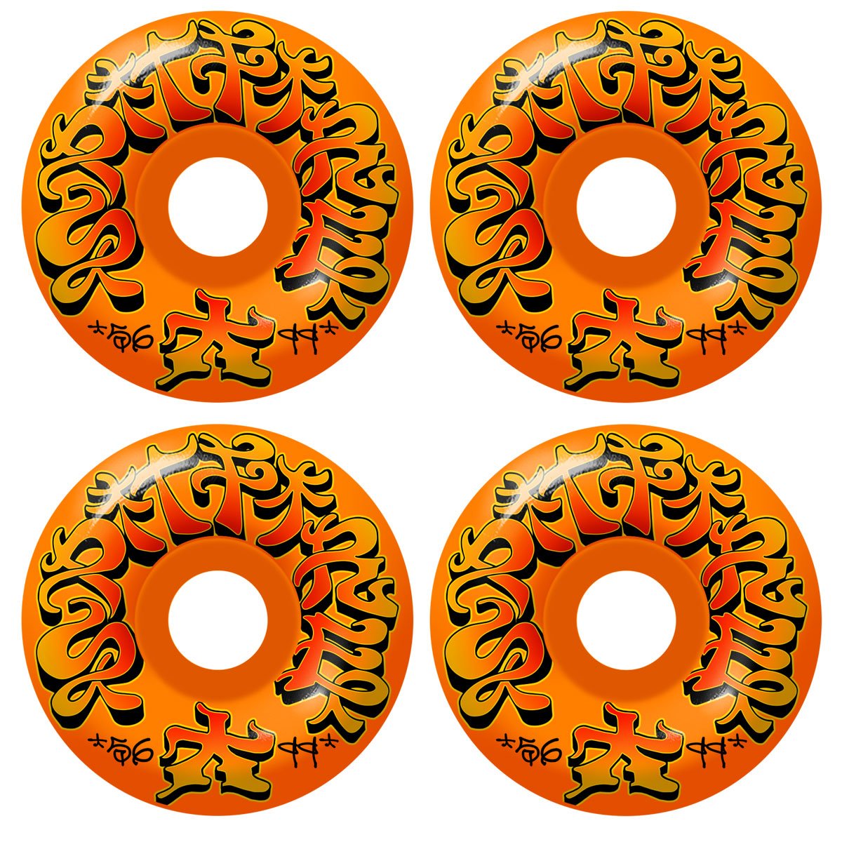 Spitfire F4 99a Savie II 56mm Orange Skateboard Wheel - Skateboard - Wheels