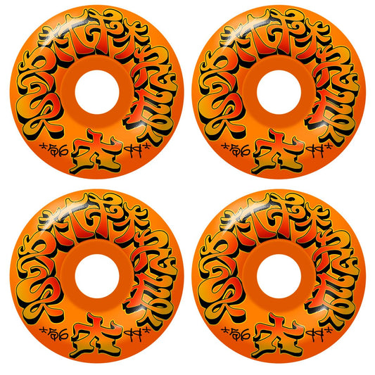 Spitfire F4 99a Savie II 56mm Orange Skateboard Wheel - Skateboard - Wheels