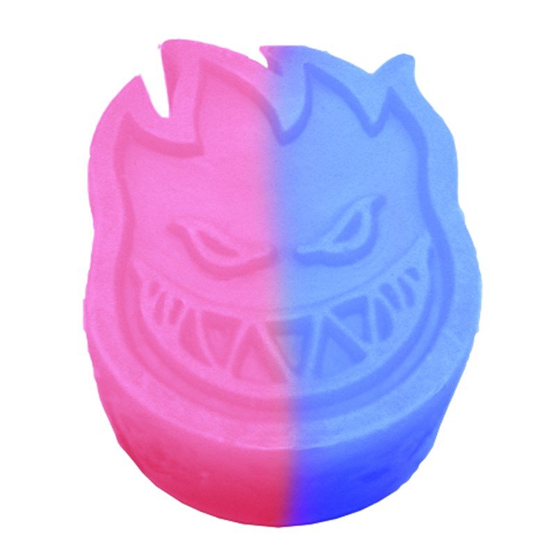 Spitfire Swirl Curb Wax (Pink/Blue) - Skate Accessories - Wax