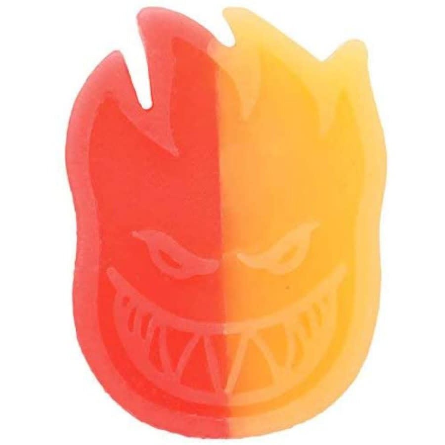 Spitfire Swirl Curb Wax (Red/Orange) - Skate Accessories - Wax