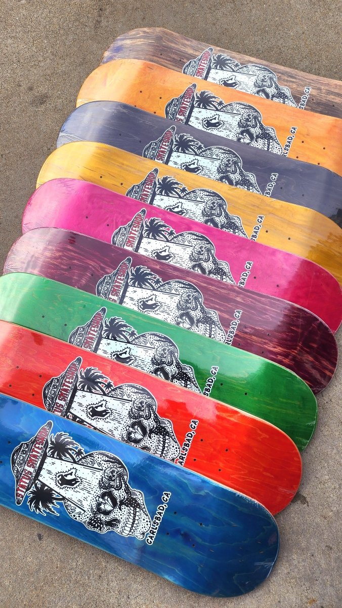 Status Abduction 7.75 Deck BBS Mixed Veneer - Skateboard - Decks