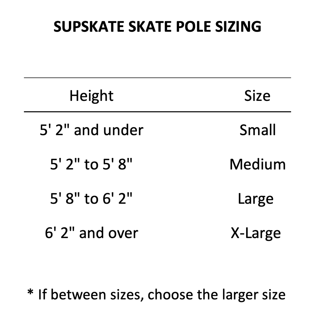 SUPSkate Race Skate Pole - Surfskate - Parts