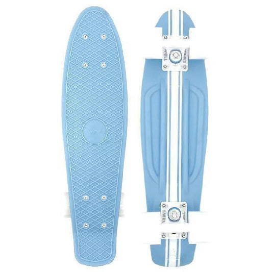 Swell 22" Surf Rider Blue Skateboard Complete - Cruiser - Completes