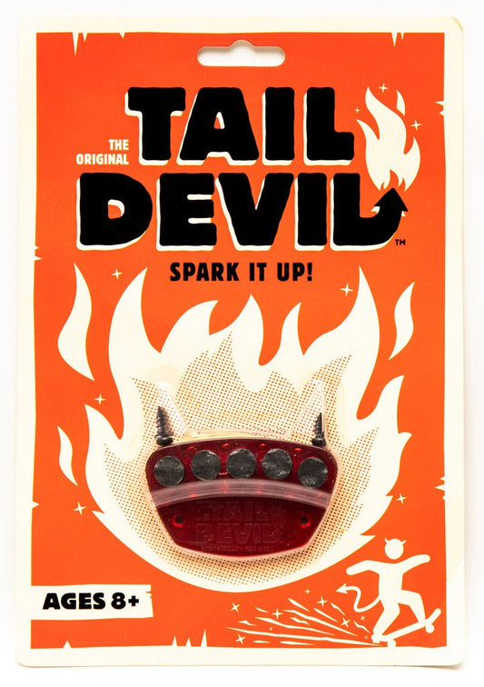 TAIL DEVIL SPARK PLATE RED - Skateboard - Rails and Tails