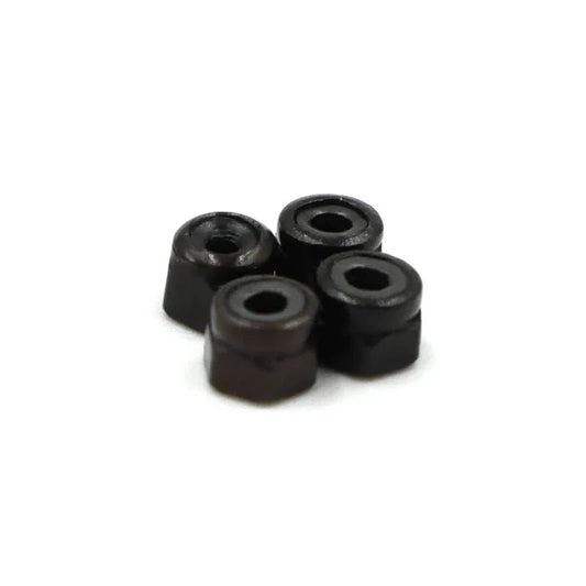 These Nuts 4 Lock Nuts (Black) - Fingerboard - FB Accessories