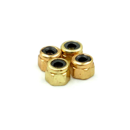 These Nuts 4 Lock Nuts (Brass) - Fingerboard - FB Accessories