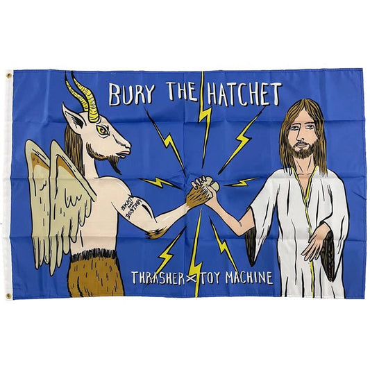 Toy Machine BURY THE HATCHET FLAG - 