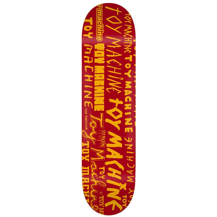 Toy Machine Word Marks Deck - 8.0" - Skateboard - Decks