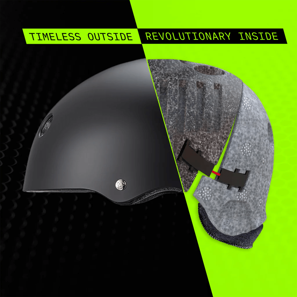 Triple 8 Deep Cover Matte Grey Helmet - Gear - Helmets