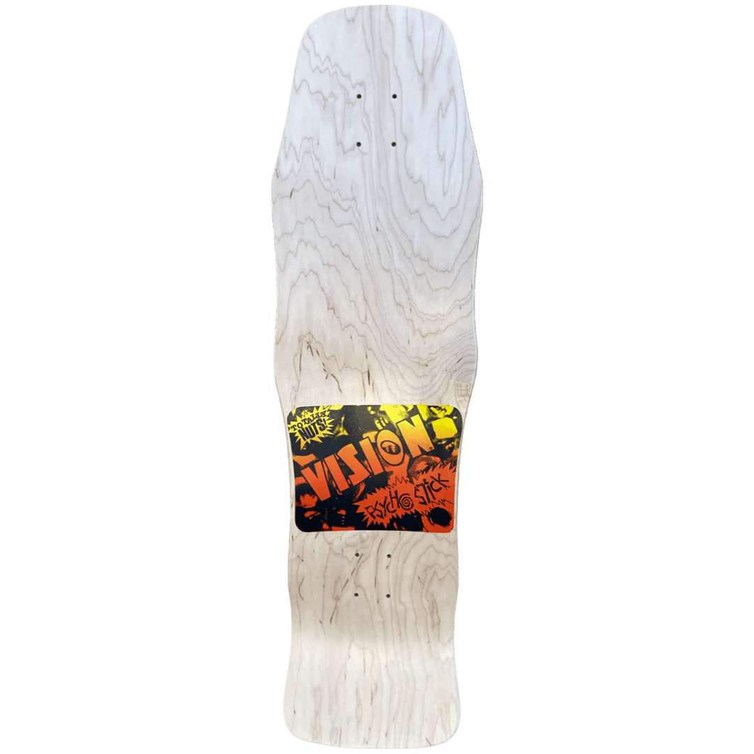 Vision O.G. Psycho Stick Deck 10"x36" White - Skateboard - Decks