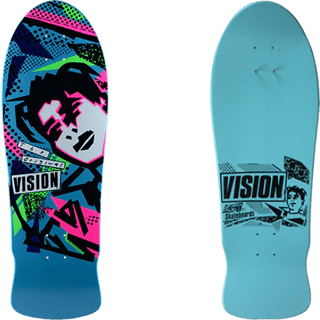 Vision Original MG Deck 10"x30" Blue/Pink - Skateboard - Decks