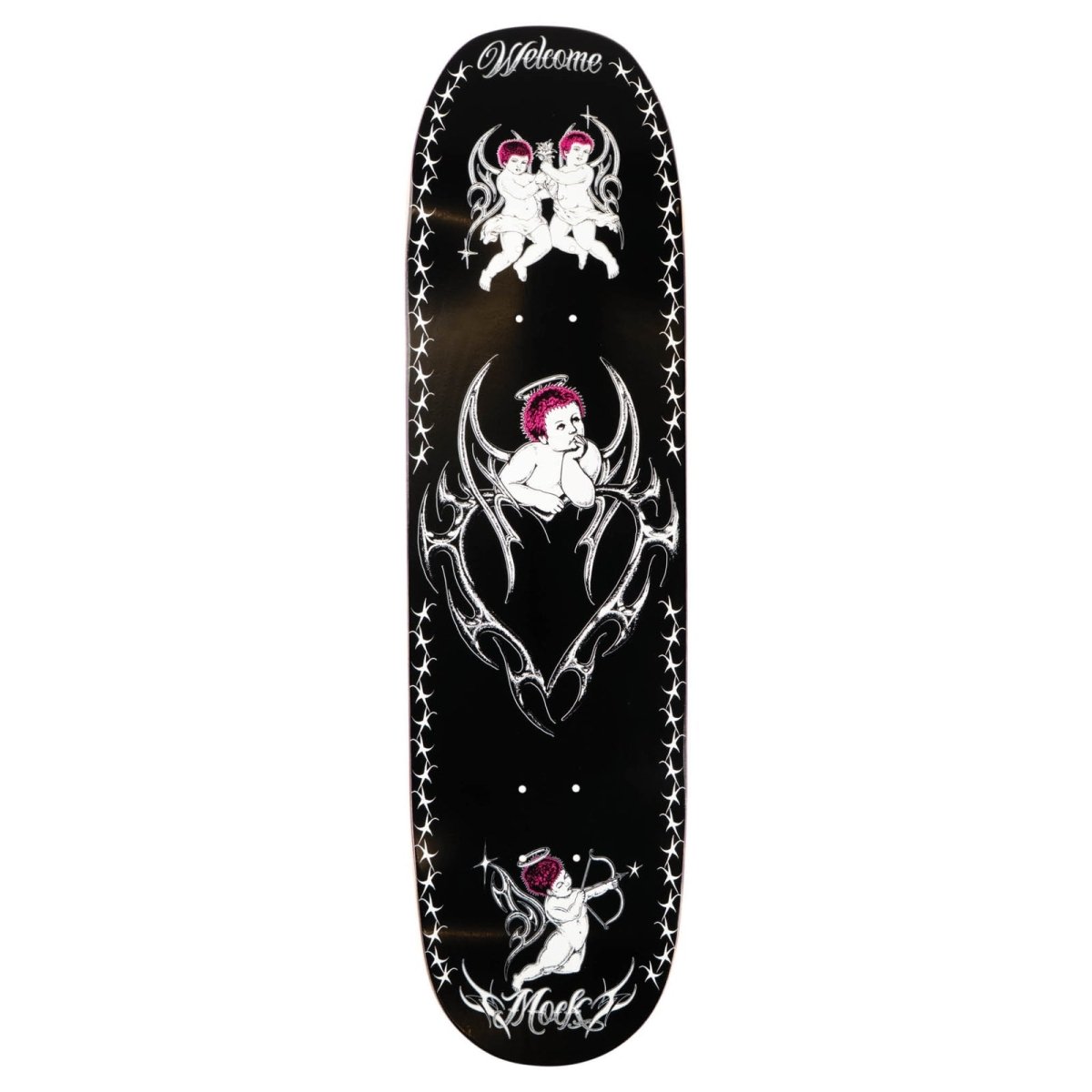 Welcome Evan Mocks 8.65" Cherubs on Moontrimmer 2.0 Skateboard Deck - Skateboard - Decks
