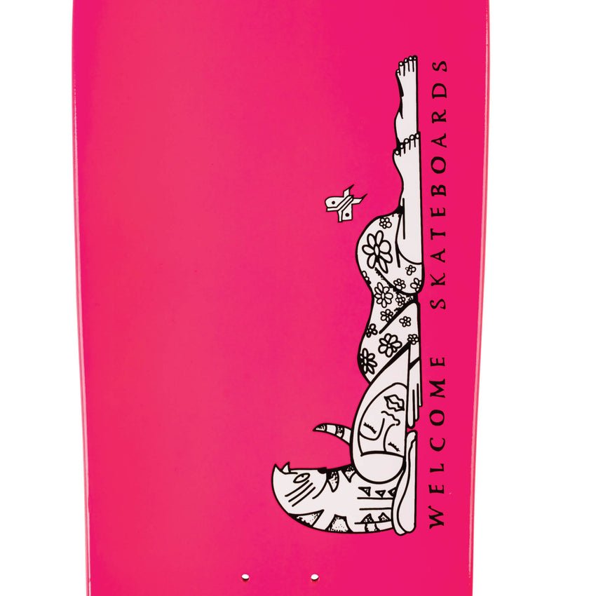 Welcome Love is Essential On Gaia (Pink) Deck 9.6" - Skateboard - Decks