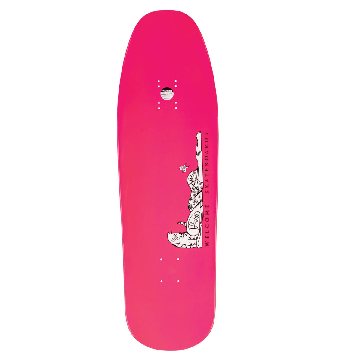 Welcome Love is Essential On Gaia (Pink) Deck 9.6" - Skateboard - Decks