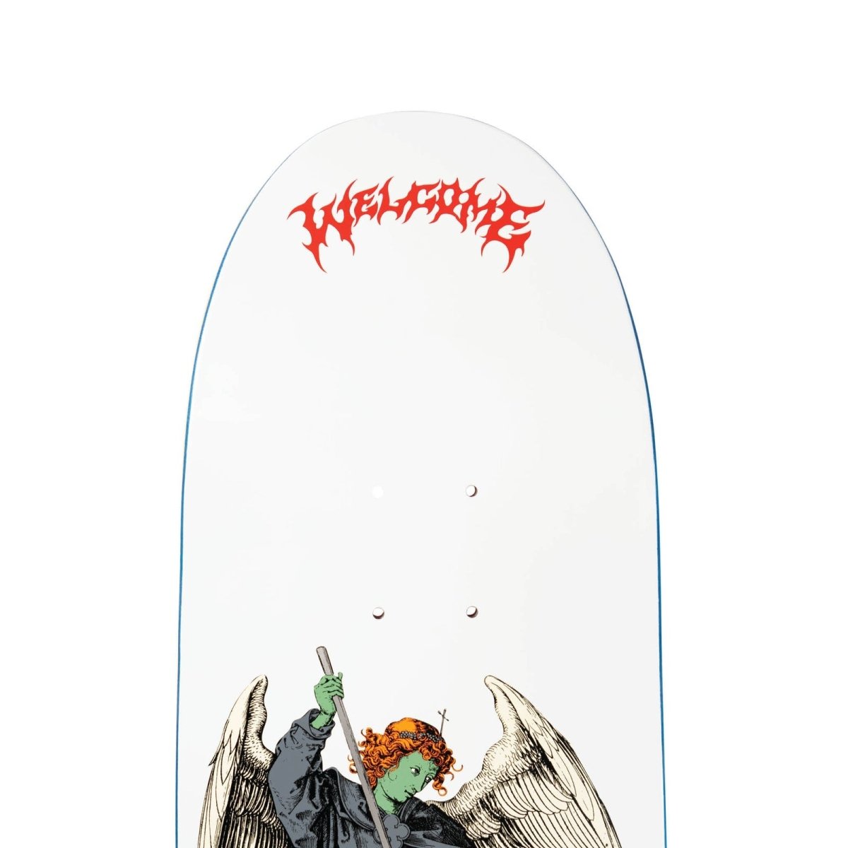 Welcome Nick Garcia Spear on Son of Boline 8.8" White/Red Skateboard Deck - Skateboard - Decks