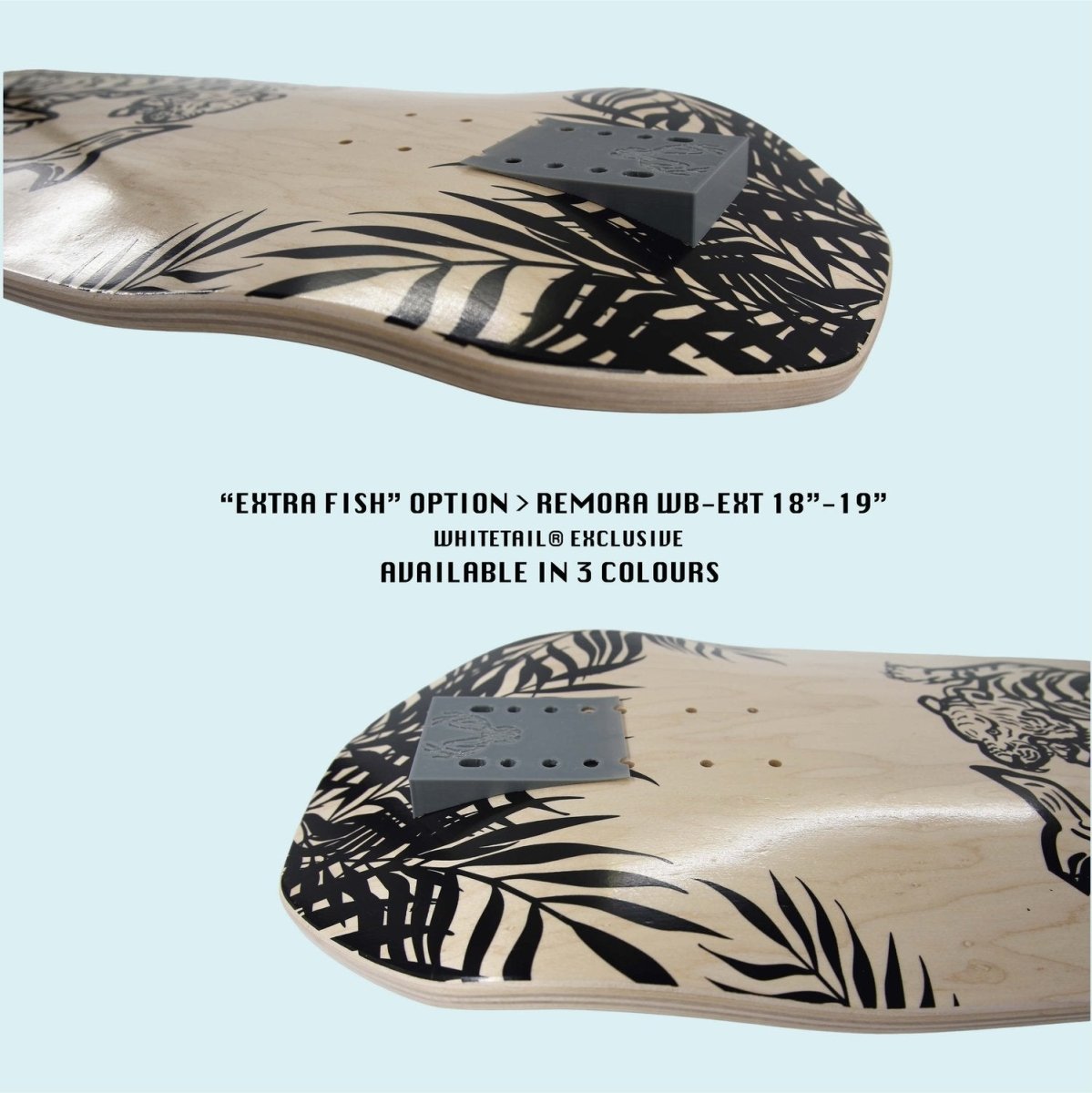 Whitetail Tigershark 33.5" Surfskate Deck Classic - Surfskate - Decks
